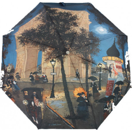 Parapluie pliant arc de triomphe Paris 1900